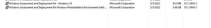 windows assessment and deployment version
